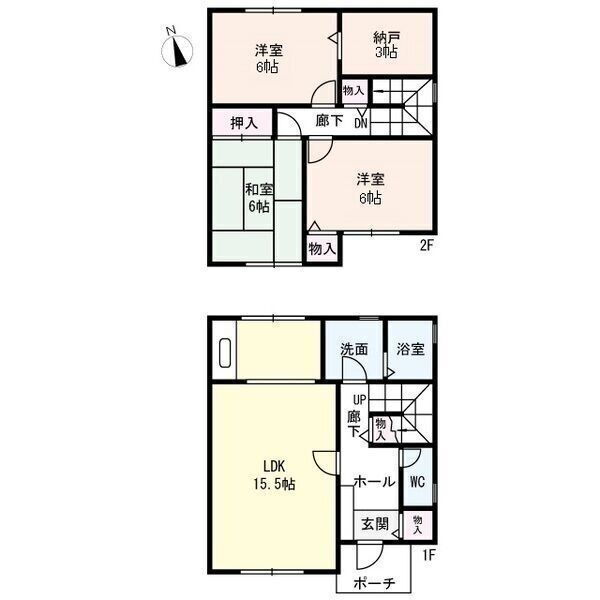 奈良県奈良市朱雀６ 平城山駅 3SLDK 一戸建て 賃貸物件詳細