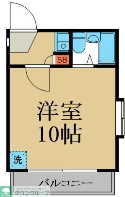 埼玉県川越市郭町２ 本川越駅 1K アパート 賃貸物件詳細