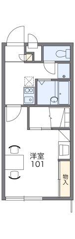 愛媛県東温市南方 横河原駅 1K アパート 賃貸物件詳細