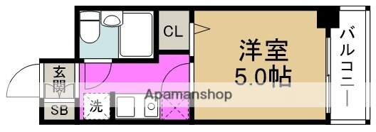 エスリード福島第２ 3階 1K 賃貸物件詳細