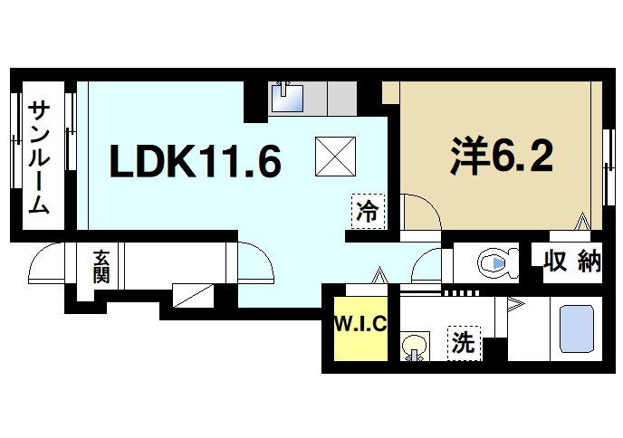 奈良県大和郡山市小泉町 大和小泉駅 1LDK アパート 賃貸物件詳細