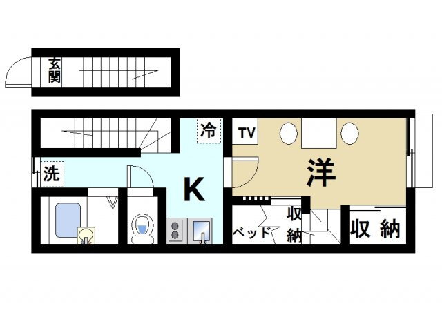 レオパレスオアシス 2階 1K 賃貸物件詳細