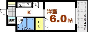 広島県広島市中区光南２ 1K マンション 賃貸物件詳細