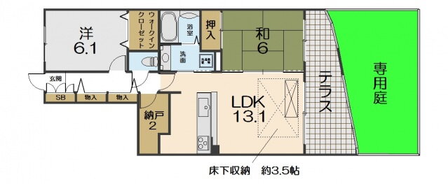 滋賀県大津市南志賀１ 南滋賀駅 3LDK マンション 賃貸物件詳細