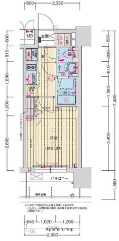 大阪府大阪市東成区東今里２ 緑橋駅 1K マンション 賃貸物件詳細