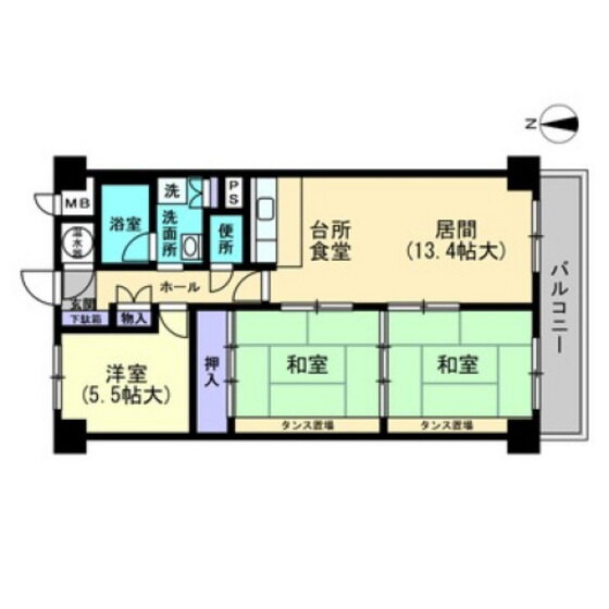 岡山県岡山市北区南方５ 3LDK マンション 賃貸物件詳細