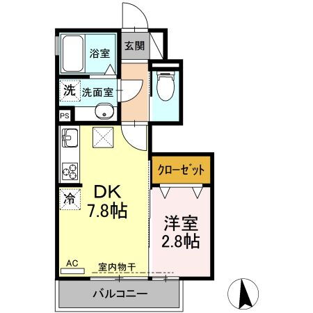 岐阜県羽島市竹鼻町飯柄 江吉良駅 1DK アパート 賃貸物件詳細