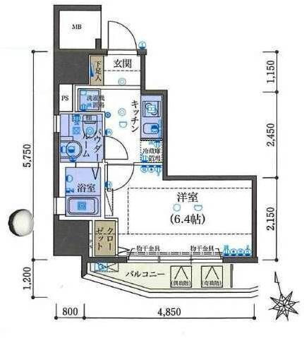 東京都文京区本郷３ 本郷三丁目駅 1K マンション 賃貸物件詳細