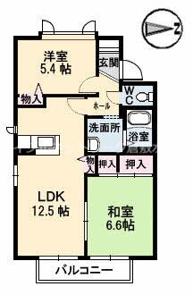 岡山県倉敷市玉島乙島 新倉敷駅 2LDK アパート 賃貸物件詳細