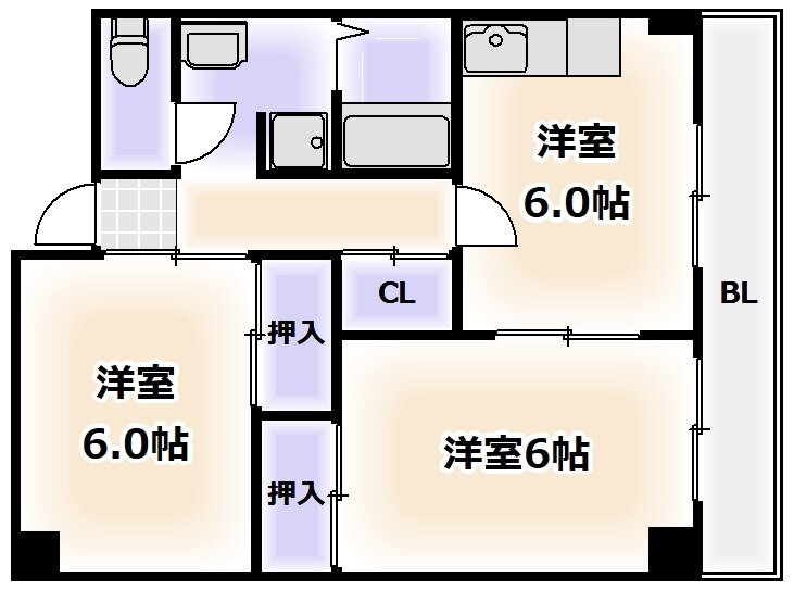 大阪府大阪市東住吉区北田辺２ 美章園駅 2DK マンション 賃貸物件詳細