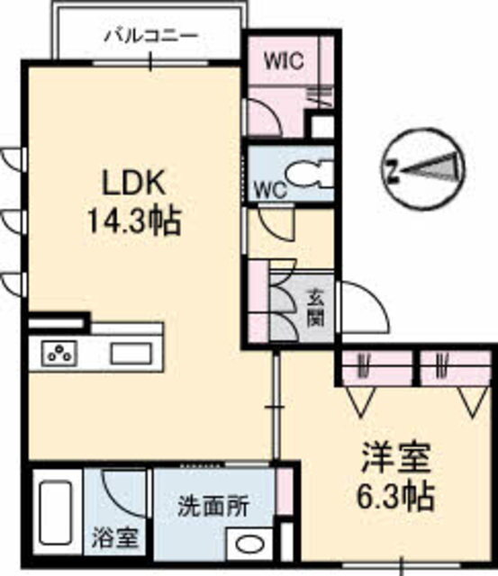 高知県高知市上町３ 上町二丁目駅 1LDK アパート 賃貸物件詳細