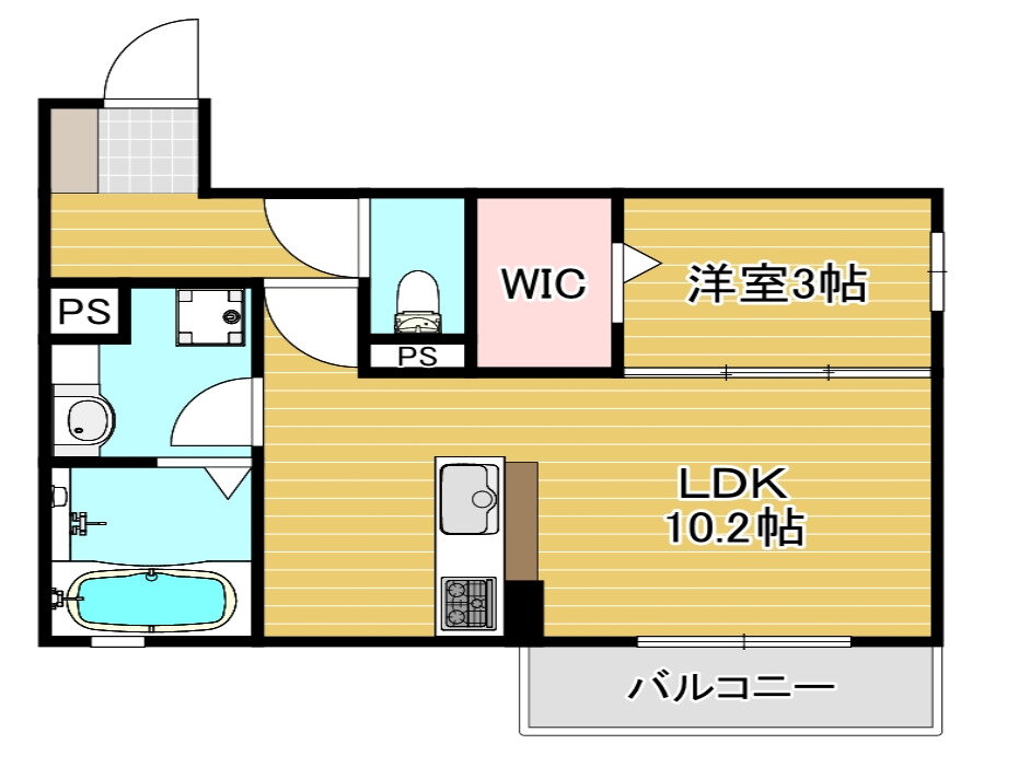 大阪府大阪市西成区天下茶屋２ 天下茶屋駅 1LDK アパート 賃貸物件詳細
