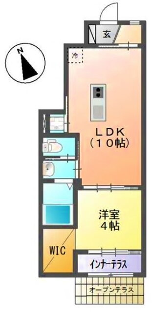 ハピネスＡ 1階 1LDK 賃貸物件詳細