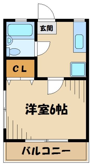 神奈川県川崎市多摩区登戸 登戸駅 1K マンション 賃貸物件詳細