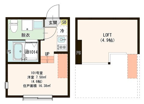 東京都葛飾区高砂６ 京成高砂駅 ワンルーム アパート 賃貸物件詳細