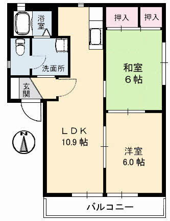 広島県安芸郡府中町八幡１ 天神川駅 2LDK アパート 賃貸物件詳細