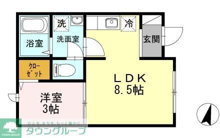 東京都文京区本駒込３ 白山駅 1LDK アパート 賃貸物件詳細