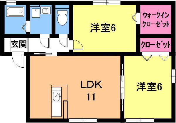 愛知県小牧市小牧原２ 味岡駅 2LDK アパート 賃貸物件詳細