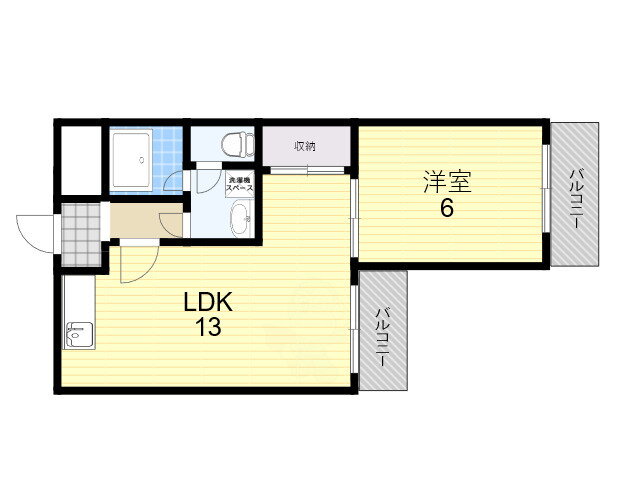 大阪府大阪市西成区梅南２ 花園町駅 1LDK マンション 賃貸物件詳細