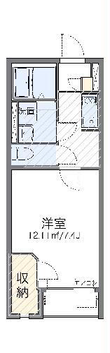 レオネクスト小山ロイヤル館 2階 1K 賃貸物件詳細