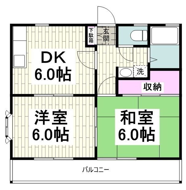 神奈川県横須賀市津久井１ 津久井浜駅 2DK アパート 賃貸物件詳細