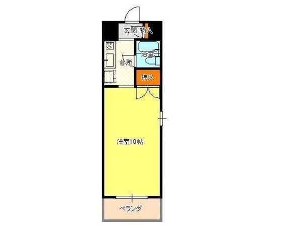 岡山県岡山市北区北方１ 法界院駅 1K マンション 賃貸物件詳細