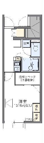 三重県松阪市曽原町 六軒駅 1K アパート 賃貸物件詳細