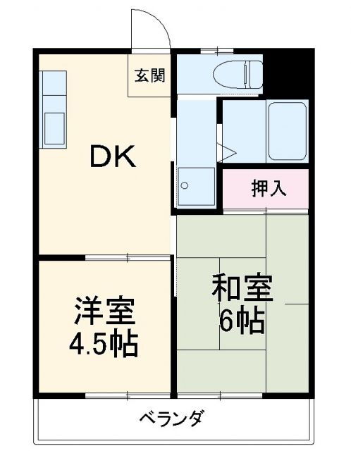 愛知県名古屋市港区本宮新町 荒子川公園駅 2DK マンション 賃貸物件詳細