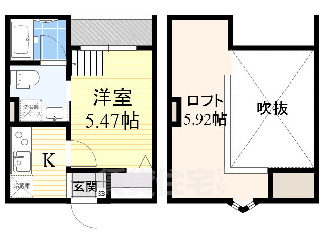 大阪府堺市堺区香ヶ丘町２ 浅香山駅 1K アパート 賃貸物件詳細