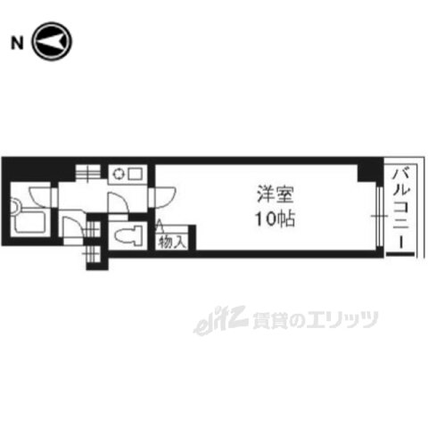京都府京都市下京区真苧屋町 京都駅 1K マンション 賃貸物件詳細