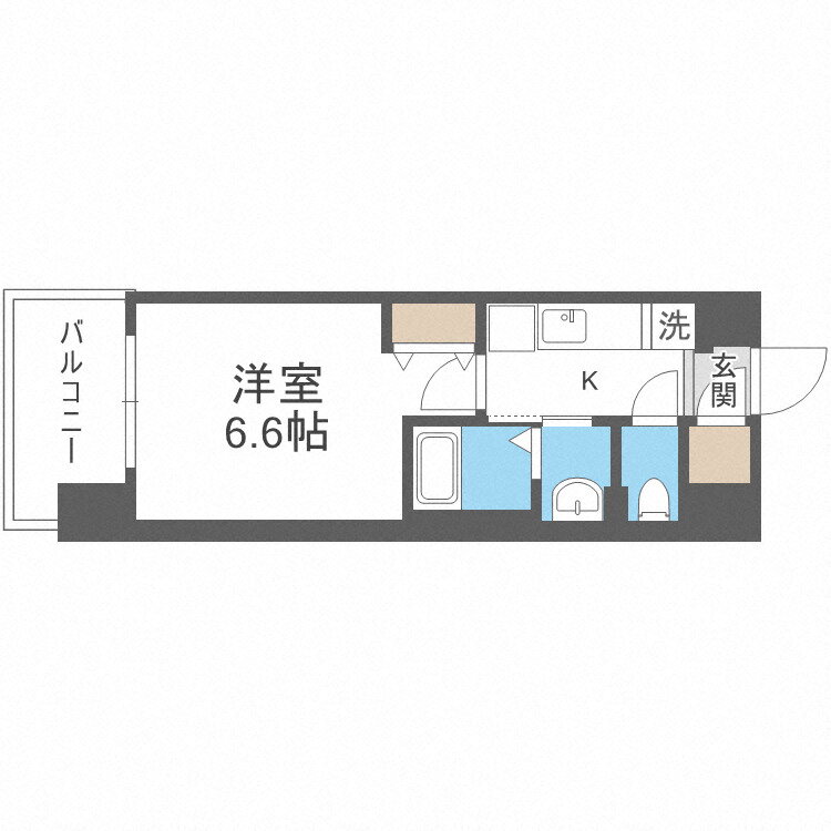 大阪府大阪市城東区今福西２ 蒲生四丁目駅 1K マンション 賃貸物件詳細