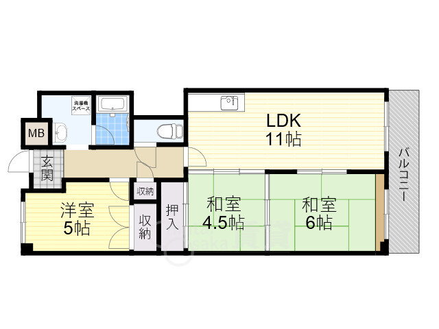 大阪府茨木市平田２ 茨木市駅 3LDK マンション 賃貸物件詳細