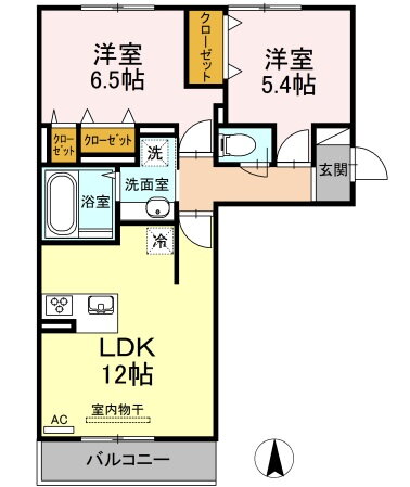 熊本県熊本市南区江越２ 平成駅 2LDK アパート 賃貸物件詳細