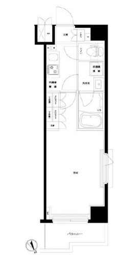 神奈川県川崎市中原区中丸子 向河原駅 1K マンション 賃貸物件詳細
