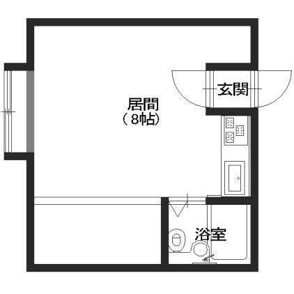 北海道函館市亀田町 ワンルーム アパート 賃貸物件詳細