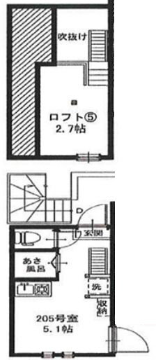 アルモ東中野 2階 ワンルーム 賃貸物件詳細