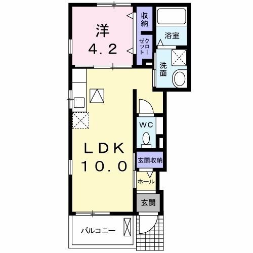 ドリームハイツＢ 1階 1LDK 賃貸物件詳細