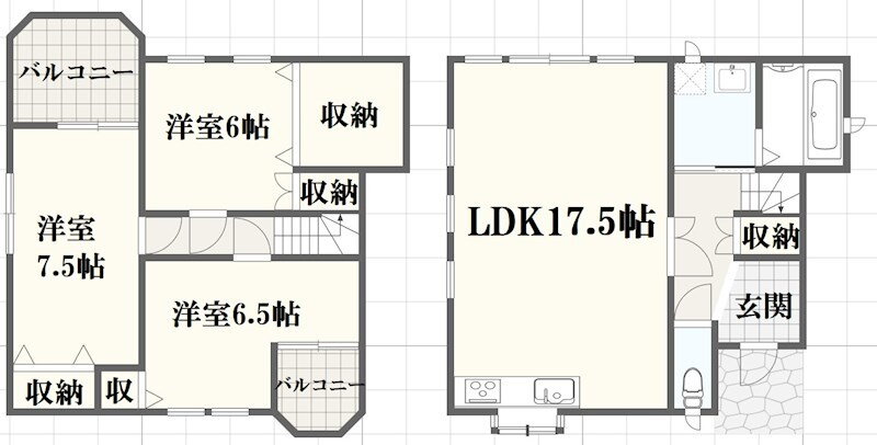 兵庫県姫路市上大野３ 野里駅 3LDK 一戸建て 賃貸物件詳細