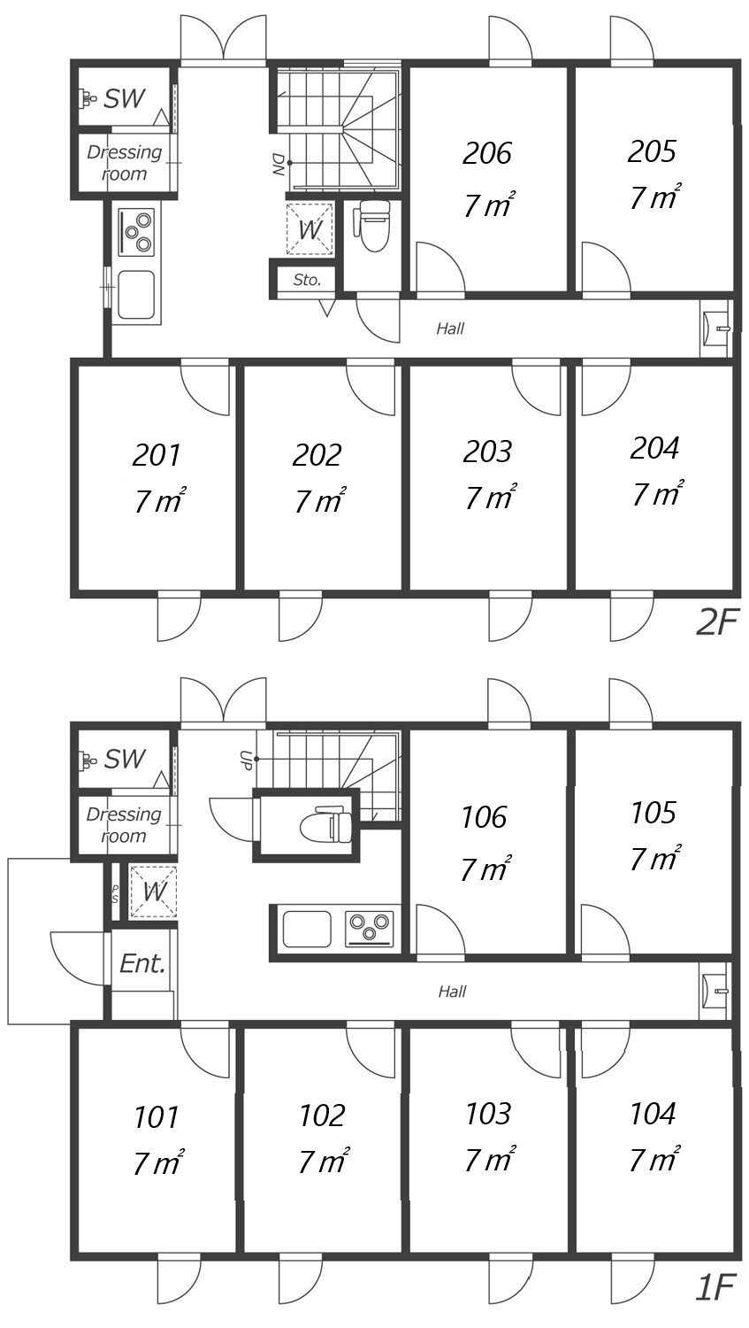 シェアドアパートメントクロス成瀬１ 1階 ワンルーム 賃貸物件詳細