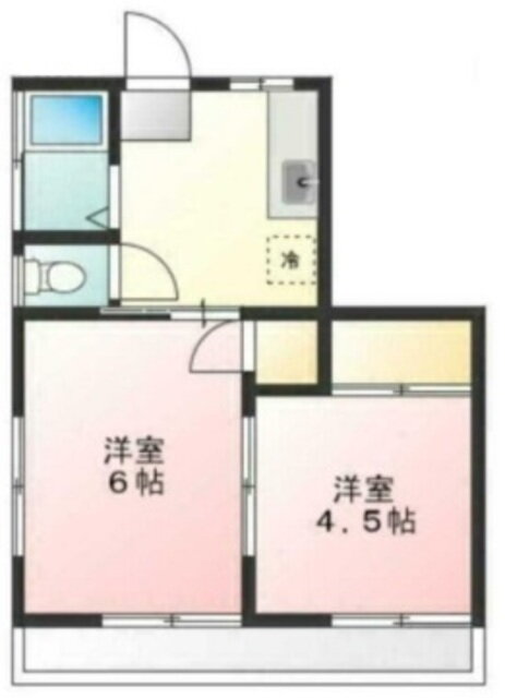 東京都府中市天神町３ 府中駅 2DK アパート 賃貸物件詳細