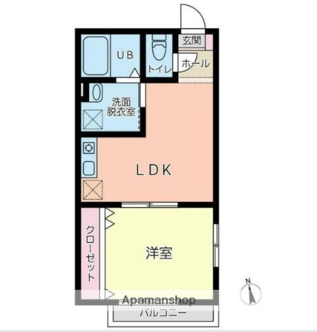 神奈川県川崎市川崎区中島２ 鈴木町駅 1DK アパート 賃貸物件詳細