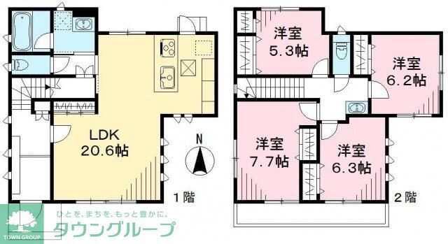 東京都世田谷区奥沢２ 緑が丘駅 4LDK 一戸建て 賃貸物件詳細