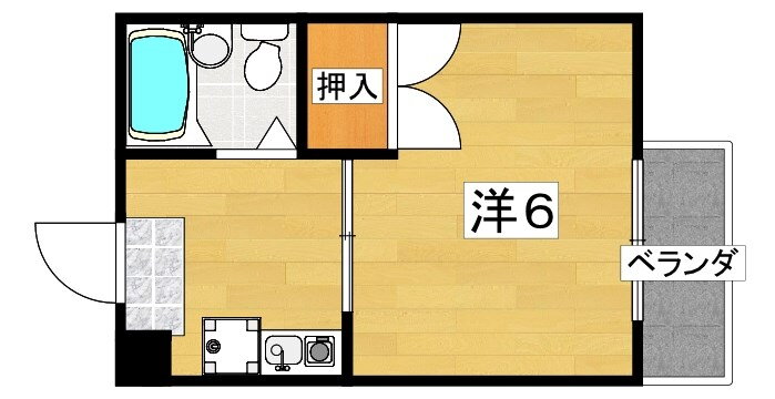 大阪府寝屋川市中木田町 寝屋川市駅 1K アパート 賃貸物件詳細
