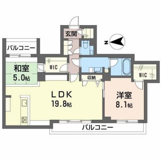 岡山県岡山市北区田中 2LDK マンション 賃貸物件詳細