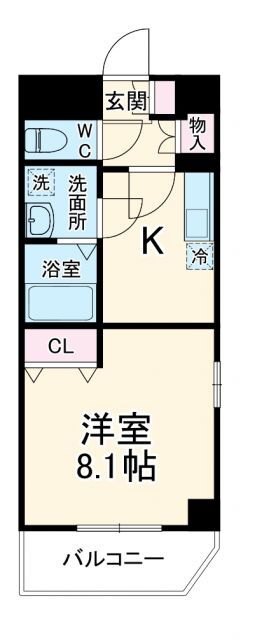 愛知県名古屋市北区城見通１ 黒川駅 1K マンション 賃貸物件詳細