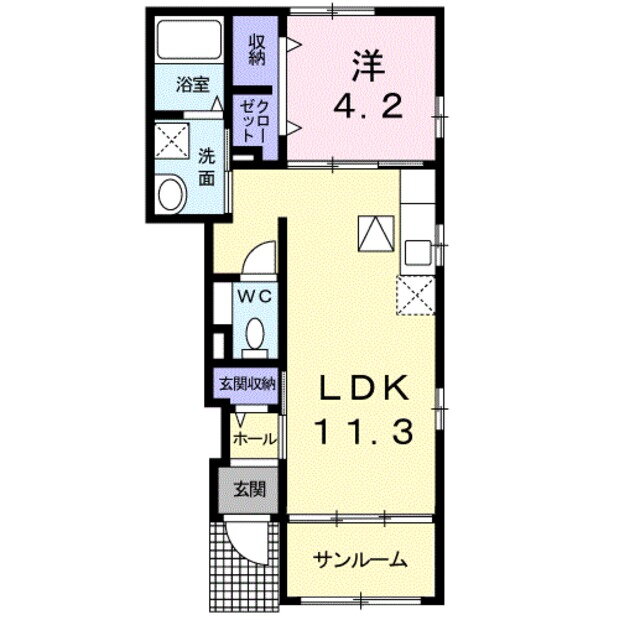 大阪府堺市美原区北余部 萩原天神駅 1LDK アパート 賃貸物件詳細