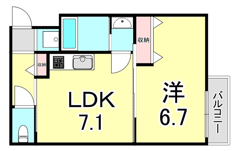 兵庫県神戸市須磨区須磨浦通５ 須磨駅 1LDK アパート 賃貸物件詳細