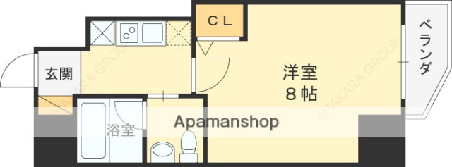 大阪府大阪市北区豊崎２ 中津駅 1K マンション 賃貸物件詳細