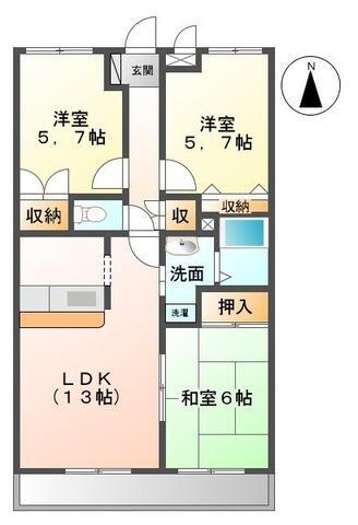 香川県高松市太田下町 伏石駅 3LDK アパート 賃貸物件詳細