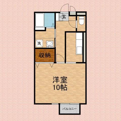 埼玉県川越市大字砂 新河岸駅 1K アパート 賃貸物件詳細